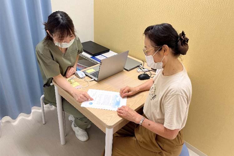 手術の日程を相談します